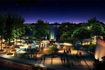 園(yuan)林景(jing)觀(guan)炤(zhao)明