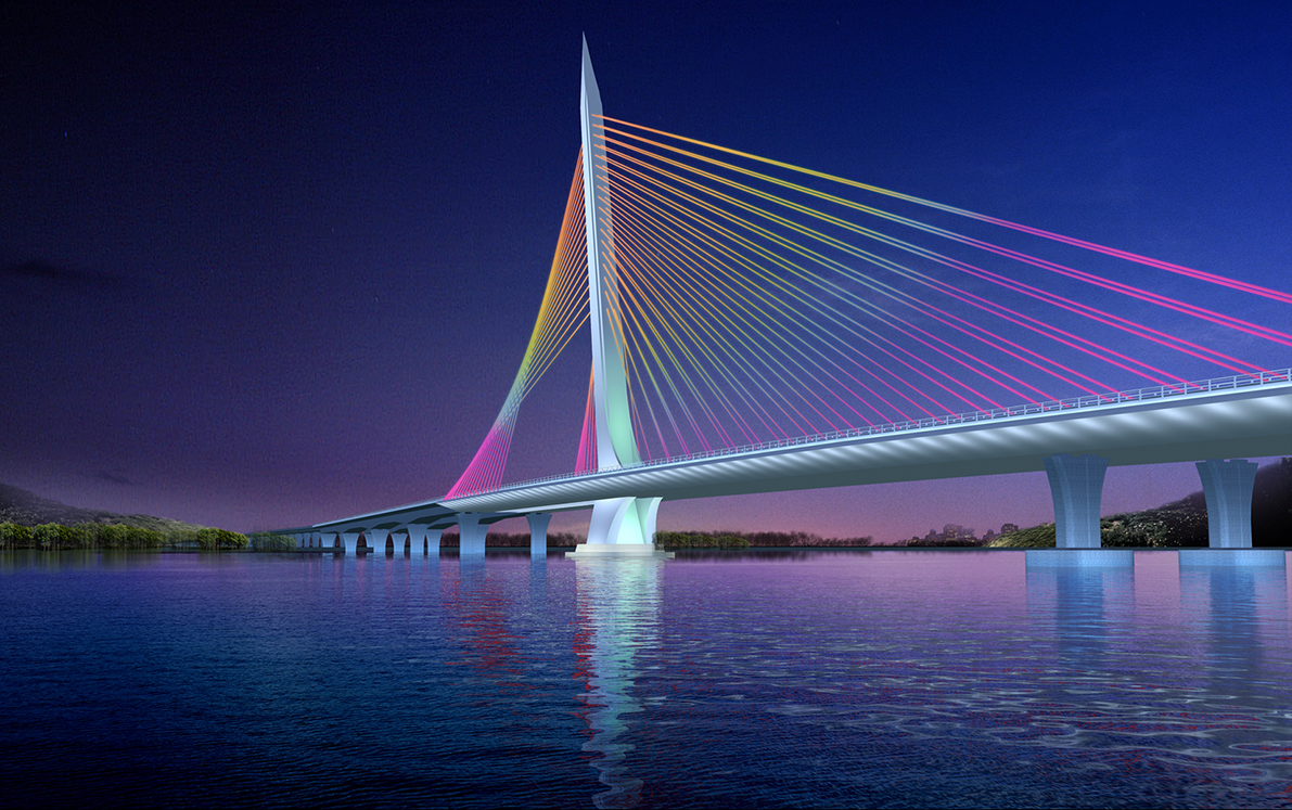 九龍(long)江特橋樑(liang)