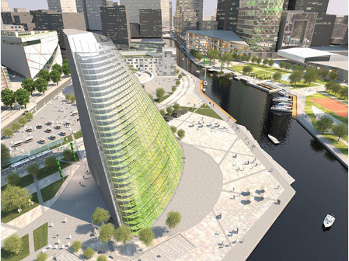 借力LED，瑞典16層高“植(zhi)物大廈”年産量估達(da)55